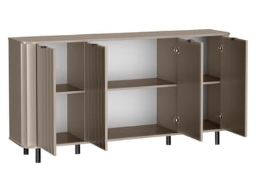 Joriel Skænk 177 cm - Hvid|sort - Opbevaring - Opbevaringsmøbler - Skænke & sideboards