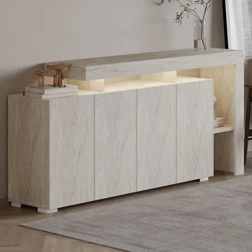 Jurukovo Konsolbord 170 cm - Travertin - Opbevaring - Opbevaringsmøbler - Skænke & sideboards
