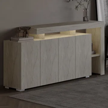 Jurukovo Konsolbord 170 cm - Travertin - Opbevaring - Opbevaringsmøbler - Skænke & sideboards