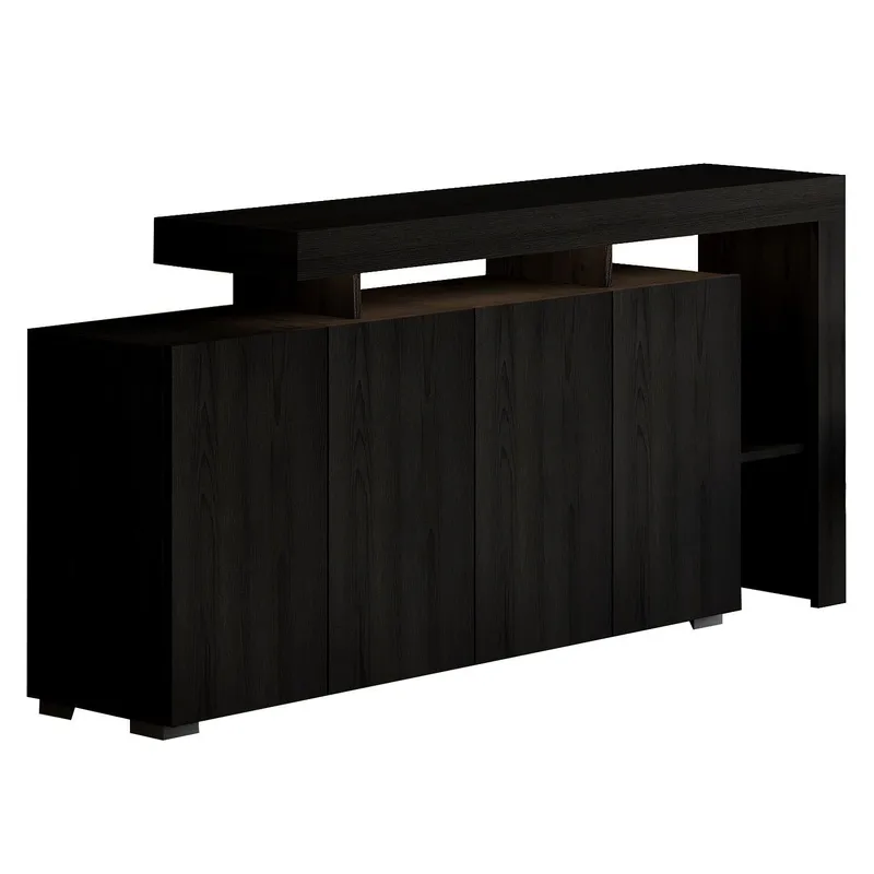 Jurukovo Konsolbord 170 cm - Wood Black - Opbevaring - Opbevaringsmøbler - Skænke & sideboards