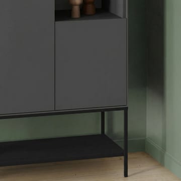 Kenvor Skænk 90x125x40 cm - Antracit/Træ/Sort - Opbevaring - Opbevaringsmøbler - Skænke & sideboards