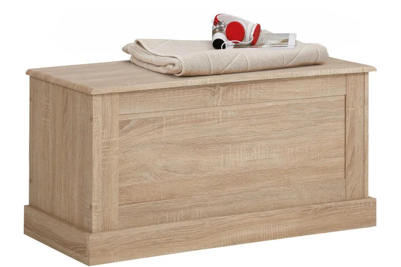 Dareia opbevaringskista 90 cm - Brun - Opbevaring - Opbevaringsmøbler - Kister