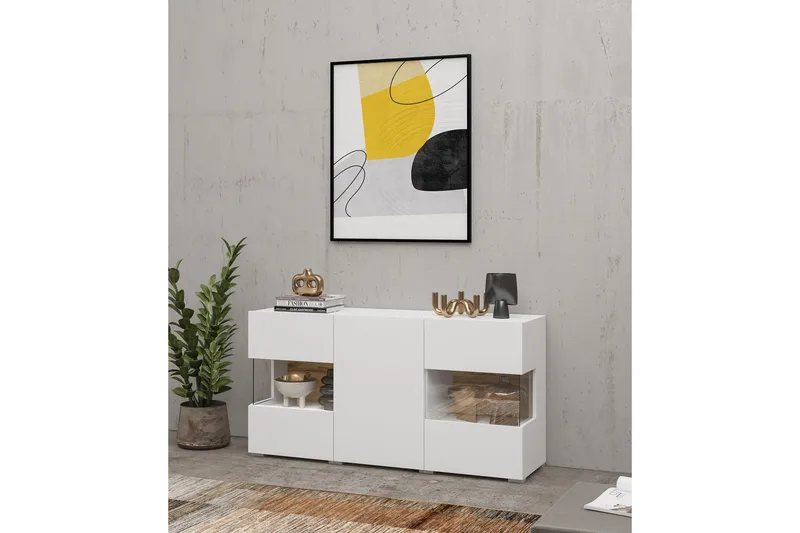 Jestine Opbevaringskiste 120 cm, Hvid