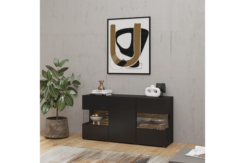 Jestine Opbevaringskiste 120 cm, Sort