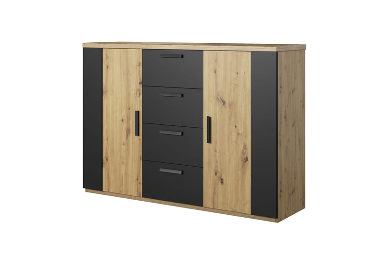 Joannie Opbevaringskiste 132 cm, Brun/Sort