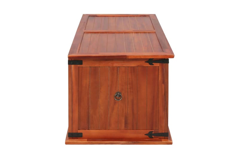 Opbevaringskiste 79 X 34 X 32 Cm Massivt Akacietræ - Brun - Opbevaring - Opbevaringsmøbler - Kister