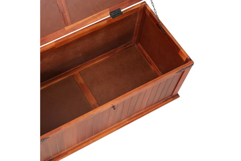 Opbevaringskiste 79 X 34 X 32 Cm Massivt Akacietræ - Brun - Opbevaring - Opbevaringsmøbler - Kister
