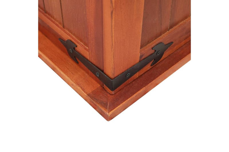 Opbevaringskiste 79 X 34 X 32 Cm Massivt Akacietræ - Brun - Opbevaring - Opbevaringsmøbler - Kister