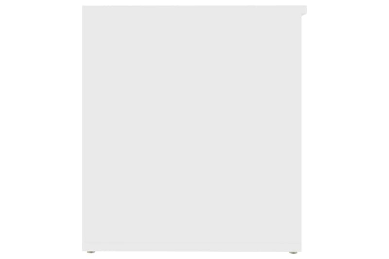 opbevaringskiste 84x42x46 cm spånplade hvid - Hvid - Opbevaring - Opbevaringsmøbler - Kister
