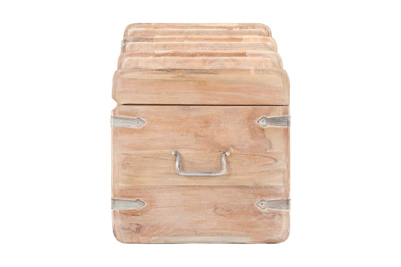 Opbevaringskiste 90x40x40 cm massivt akacietræ - Opbevaring - Opbevaringsmøbler - Kister