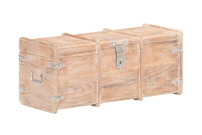 Opbevaringskiste 90x40x40 cm massivt akacietræ - Opbevaring - Opbevaringsmøbler - Kister
