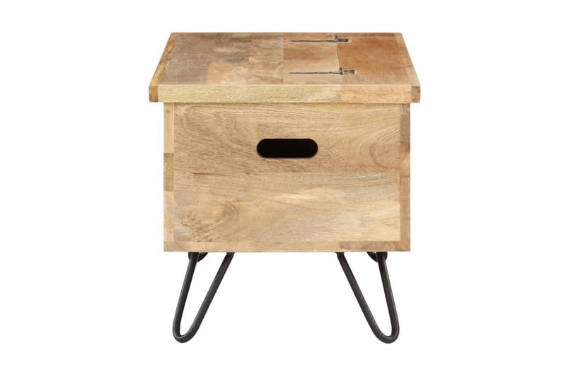 Opbevaringskiste 90X40X45 cm Massivt Mangotræ - Brun - Opbevaring - Opbevaringsmøbler - Kister