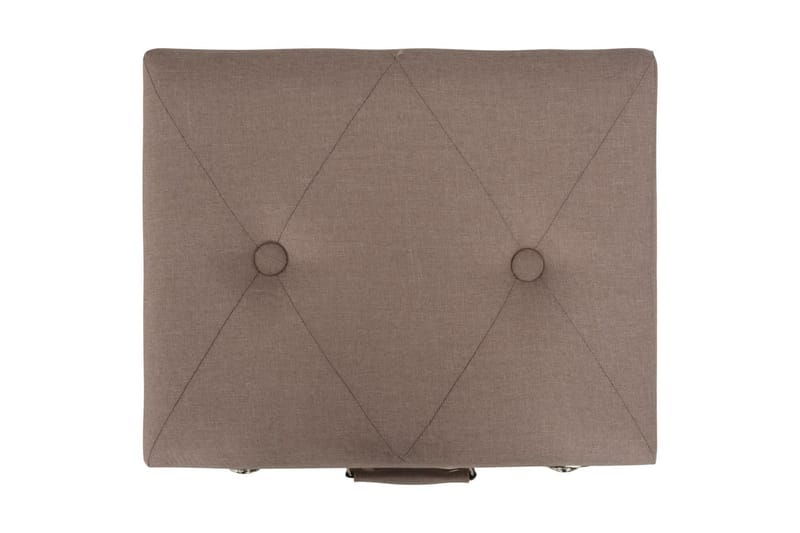 Opbevaringstaburet Stof 40 Cm Brun - Brun - Opbevaring - Opbevaringsmøbler - Kister
