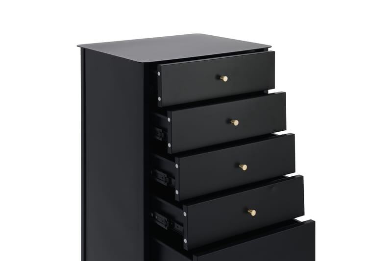 Rockvae Kommode 50 cm - Sort - Opbevaring - Opbevaringsmøbler - Kister
