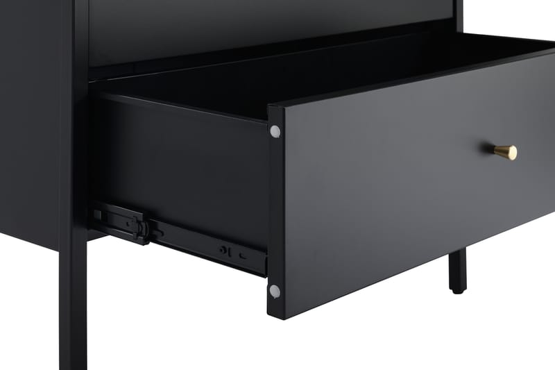 Rockvae Kommode 75 cm - Sort - Opbevaring - Opbevaringsmøbler - Kister