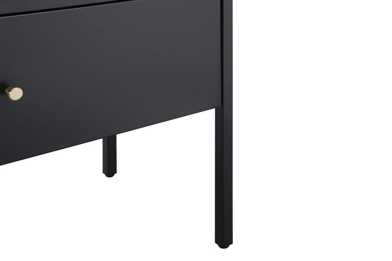 Rockvae Kommode 75 cm - Sort - Opbevaring - Opbevaringsmøbler - Kister