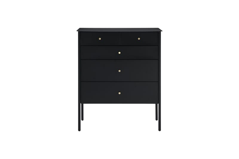 Rockvae Kommode 75 cm - Sort - Opbevaring - Opbevaringsmøbler - Kister