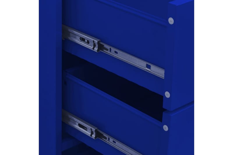 kommode 80x35x101,5 cm Marineblå - Blå - Opbevaring - Opbevaringsmøbler - Kommode - Entrékommode