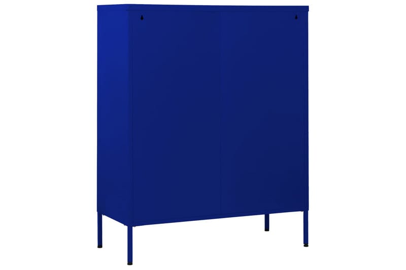 kommode 80x35x101,5 cm Marineblå - Blå - Opbevaring - Opbevaringsmøbler - Kommode - Entrékommode