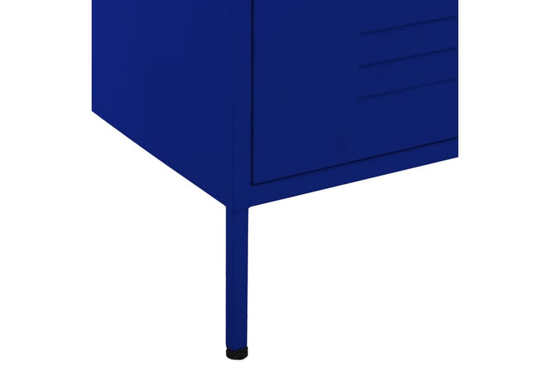 kommode 80x35x101,5 cm Marineblå - Blå - Entréopbevaring - Kommode - Entrékommode