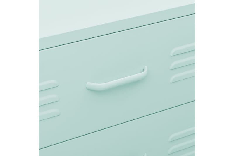 kommode 80x35x101,5 cm Mintgrøn - Grøn - Opbevaring - Opbevaringsmøbler - Kommode - Entrékommode