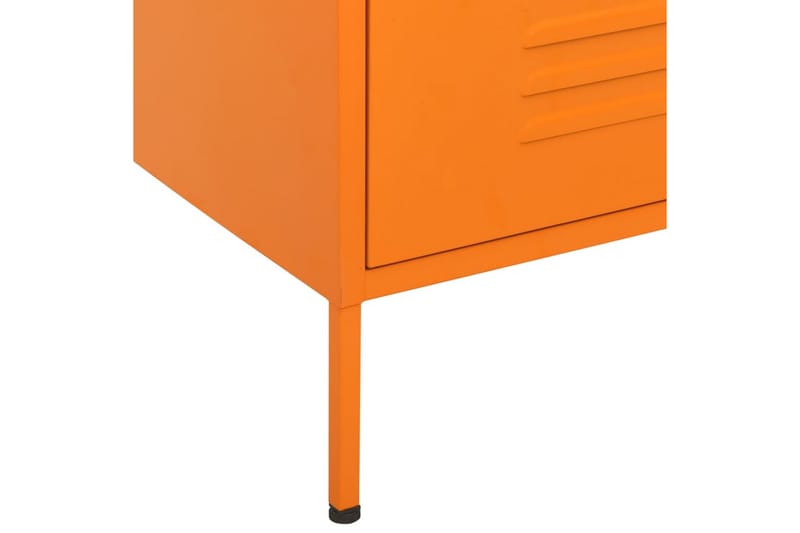 kommode 80x35x101,5 cm Orange - Orange - Entréopbevaring - Kommode - Entrékommode