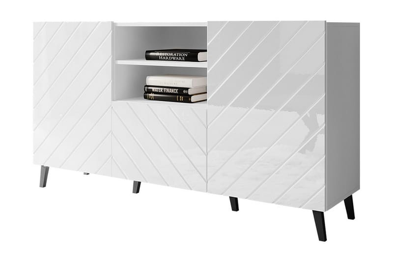 Abeto Kommode 150 cm - Hvid - Opbevaring - Opbevaringsmøbler - Kommode - Entrékommode