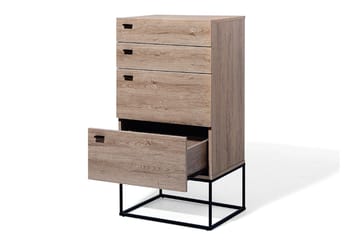 Acra kommode 41 | 55 cm - Træ / natur - Opbevaring - Opbevaringsmøbler - Kommode - Entrékommode