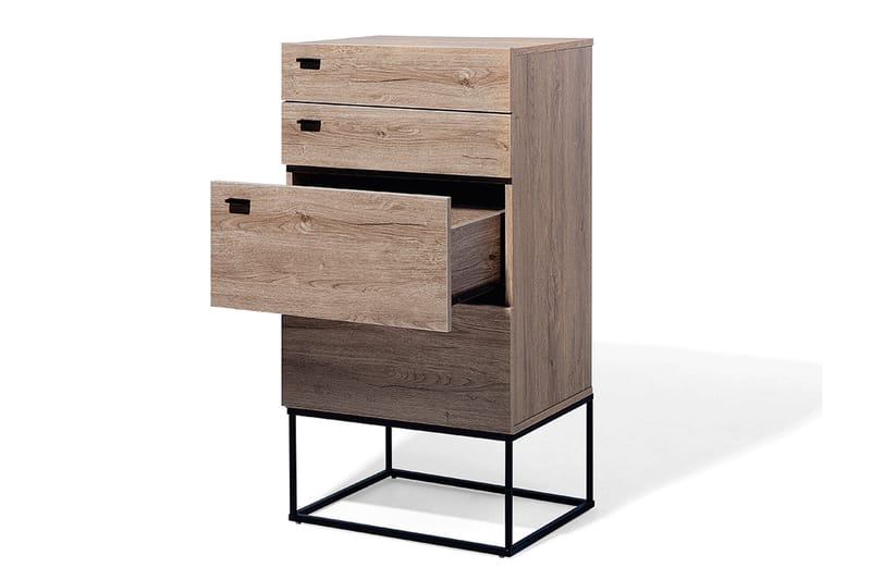 Acra kommode 41 | 55 cm - Træ / natur - Opbevaring - Opbevaringsmøbler - Kommode - Entrékommode