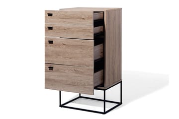 Acra kommode 41 | 55 cm - Træ / natur - Opbevaring - Opbevaringsmøbler - Kommode - Entrékommode