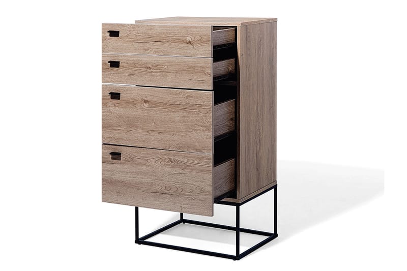 Acra kommode 41 | 55 cm - Træ / natur - Opbevaring - Opbevaringsmøbler - Kommode - Entrékommode