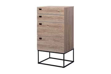 Acra kommode 41 | 55 cm - Træ / natur - Opbevaring - Opbevaringsmøbler - Kommode - Entrékommode