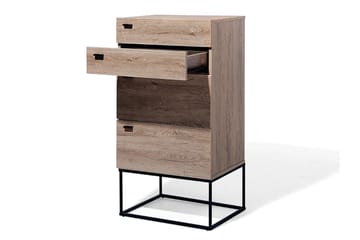 Acra kommode 41 | 55 cm - Træ / natur - Opbevaring - Opbevaringsmøbler - Kommode - Entrékommode