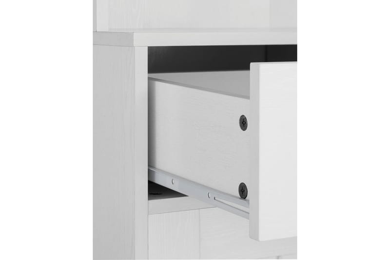 Adelynn Kommode med Overskab - Hvid - Opbevaring - Opbevaringsmøbler - Kommode