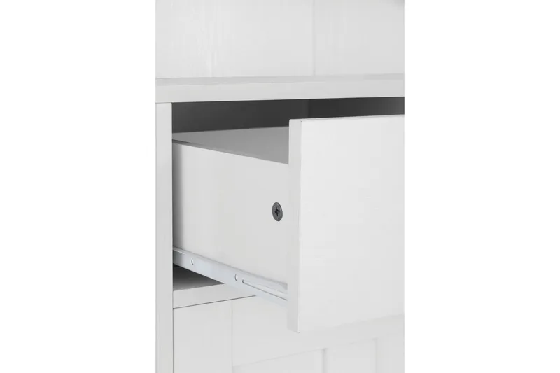 Adelynn Kommode med Overskab - Hvid - Opbevaring - Opbevaringsmøbler - Kommode