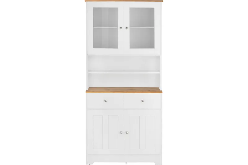 Adelynn Kommode med Overskab, Hvid