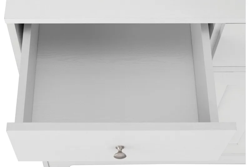 Adelynn Kommode med Overskab - Hvid - Opbevaring - Opbevaringsmøbler - Kommode
