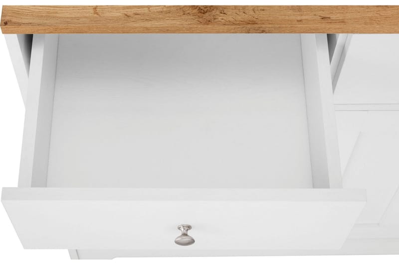 Adelynn Kommode med Overskab - Hvid - Opbevaring - Opbevaringsmøbler - Kommode