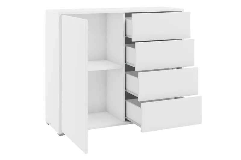 Agawal Kommode 100 cm - Beige - Opbevaring - Opbevaringsmøbler - Kommode - Entrékommode