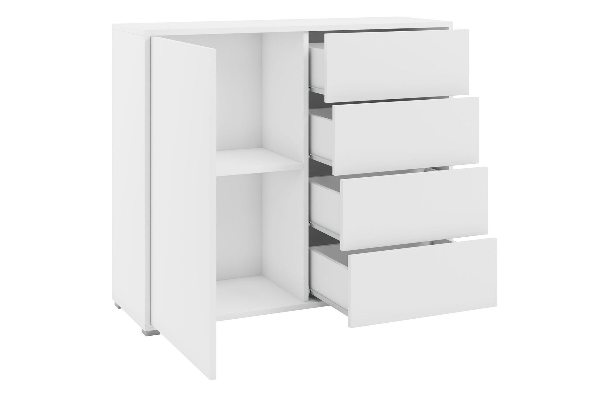 Agawal Kommode 100 cm - Beige - Opbevaring - Opbevaringsmøbler - Kommode - Entrékommode