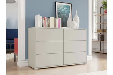 Agawal Kommode 120 cm - Beige - Opbevaring - Opbevaringsmøbler - Kommode