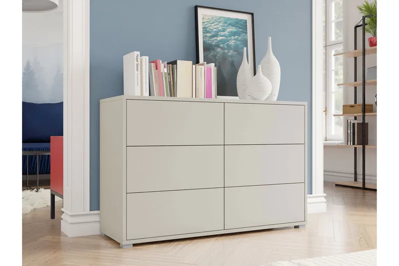 Agawal Kommode 120 cm - Beige - Opbevaring - Opbevaringsmøbler - Kommode