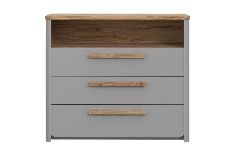 Ahmetbay Kommode 41x99 cm - Grå/Brun - Opbevaring - Opbevaringsmøbler - Kommode - Entrékommode