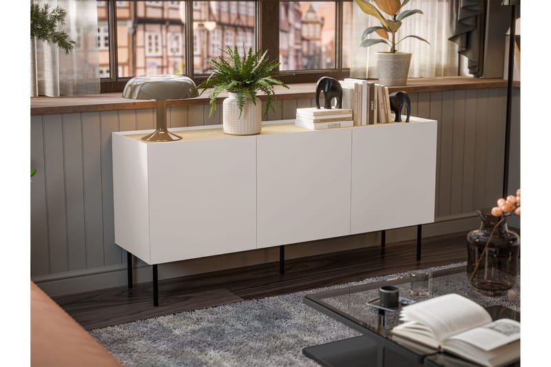 Akie Kommode 150 cm - Beige - Opbevaring - Opbevaringsmøbler - Kommode