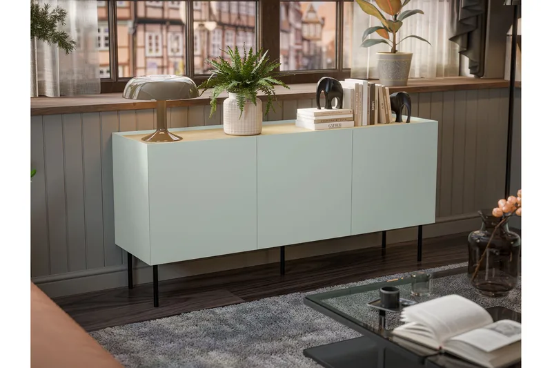 Akie Kommode 150 cm - Grøn - Opbevaring - Opbevaringsmøbler - Kommode