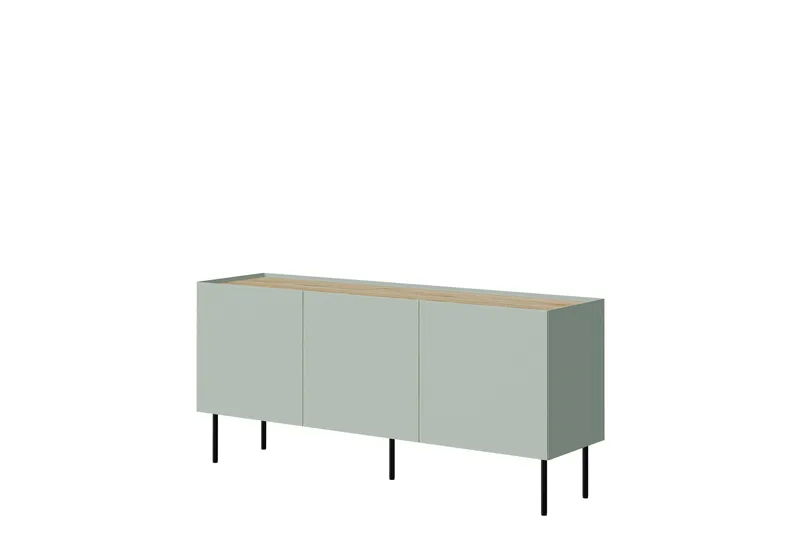 Akie Kommode 150 cm, Grøn