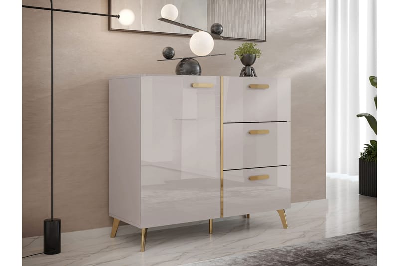 Akihiko Kommode 100 cm - Cashmere - Opbevaring - Opbevaringsmøbler - Kommode - Entrékommode