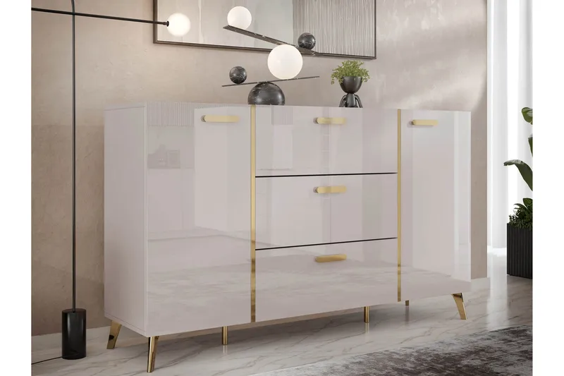 Akihiko Kommode 154 cm - Cashmere - Opbevaring - Opbevaringsmøbler - Kommode