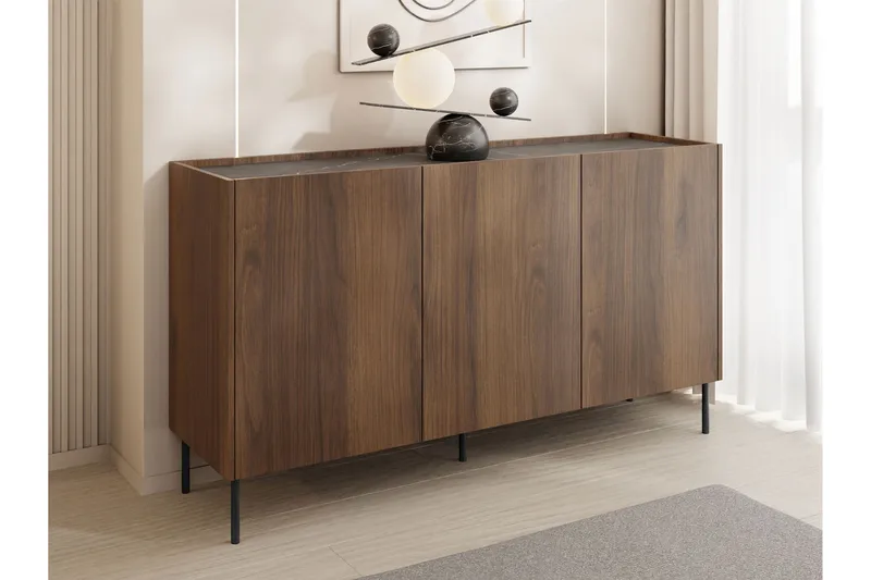 Akihito Kommode 144 cm - Brun - Opbevaring - Opbevaringsmøbler - Kommode