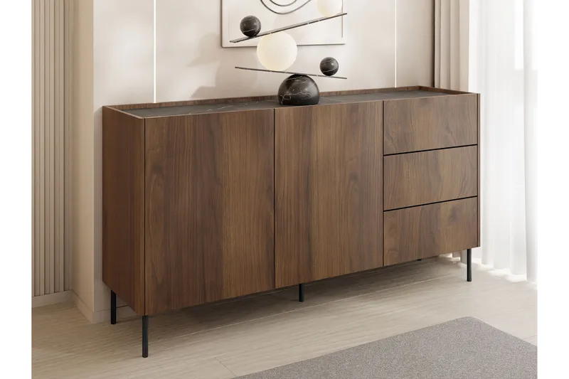 Akihito Kommode 160 cm - Brun - Opbevaring - Opbevaringsmøbler - Kommode